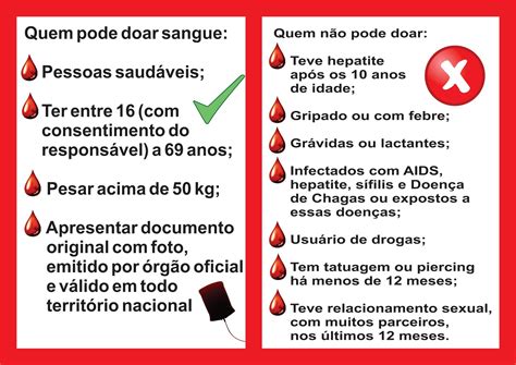 quem não pode doar sangue portugal
